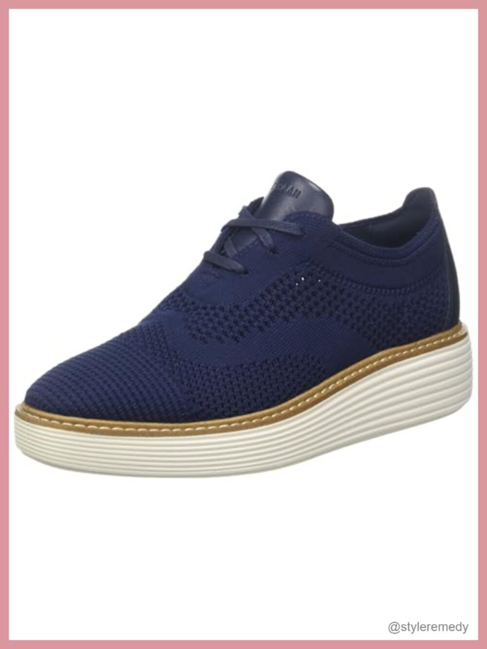 Recycled Stitchlite Knit Oxfords Platform Comfort Sneakers